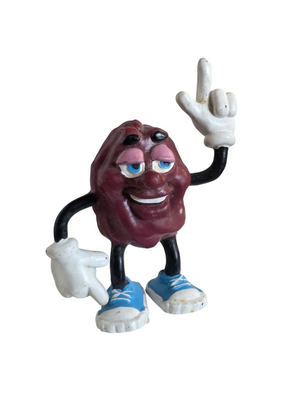 Vtg 1987 California Raisins Calrab Justin x Crape Dancing Figure